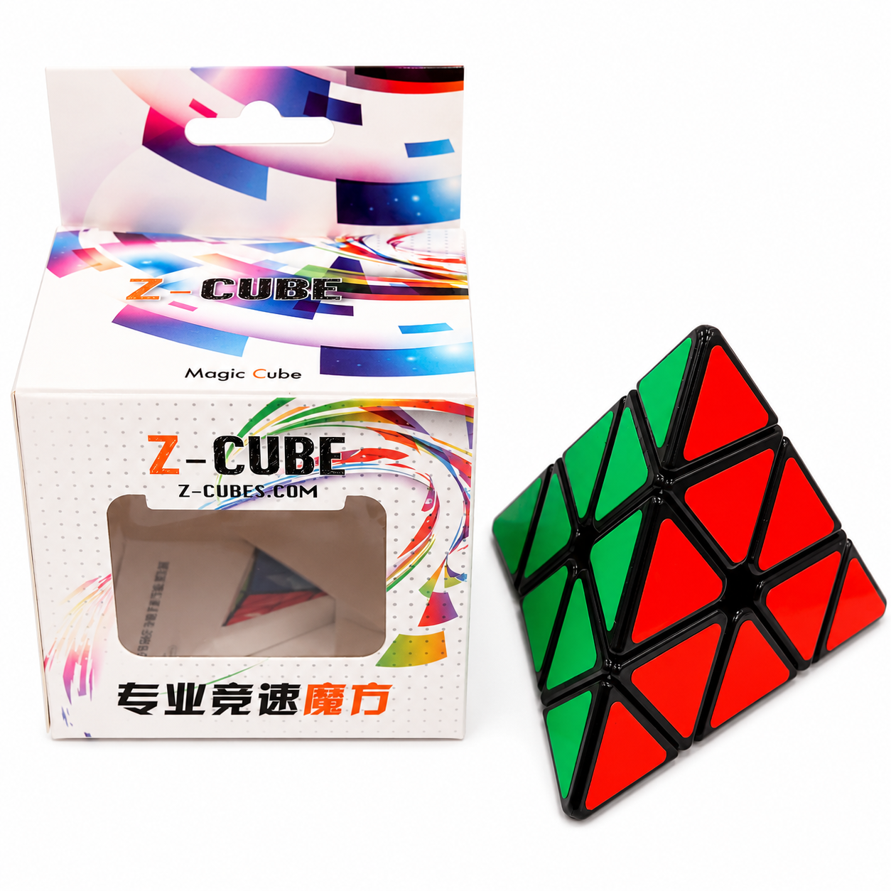 Pyraminx Clásico con Pegatinas