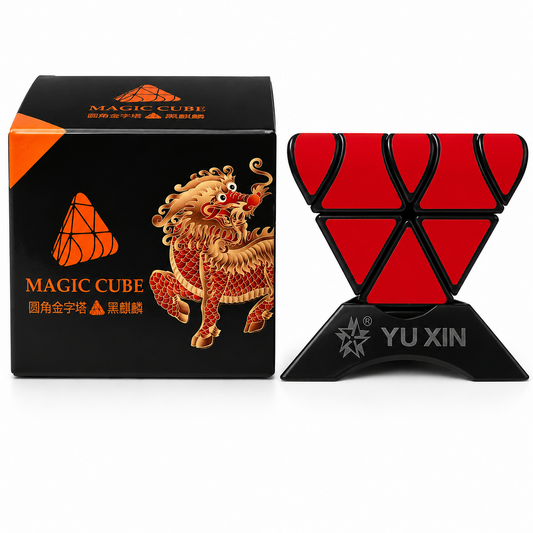 Yuxin Pyraminx Crystal – Edición Black Kirin