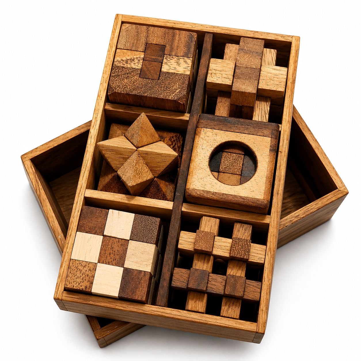 Caja de 6 Puzzles