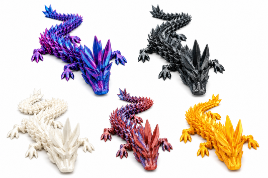 Dragon Cristal  3D Pequeños