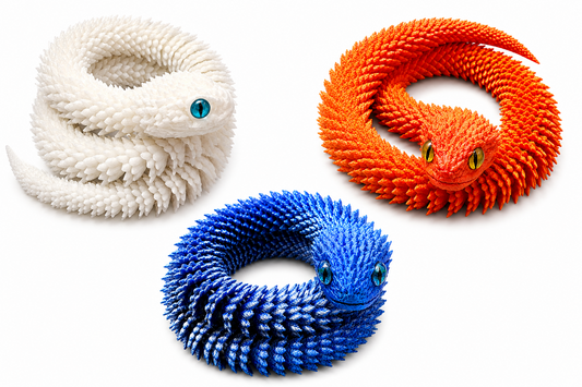 Serpiente 3D Grande