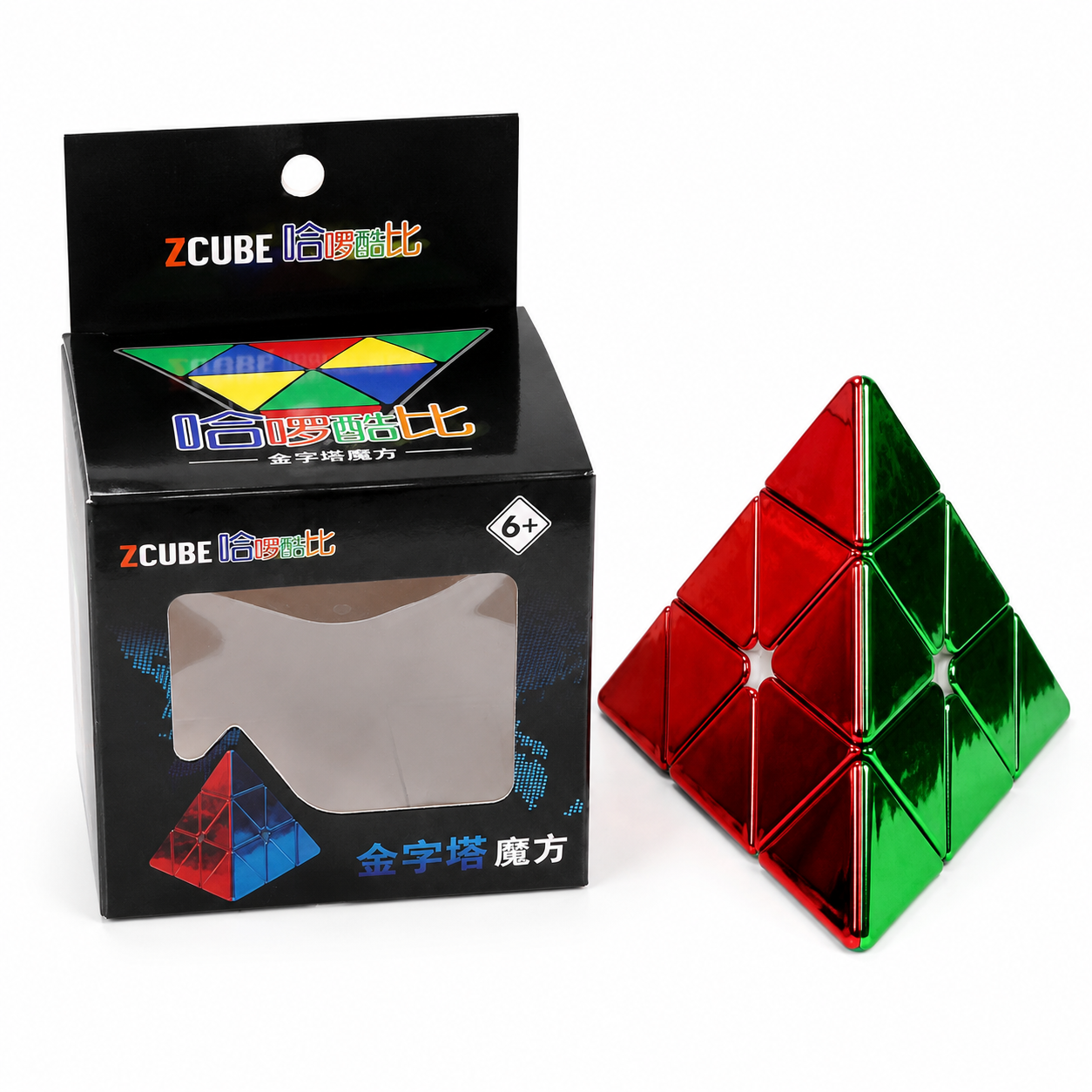 Pyraminx Metalizado Espejo – Z-Cube