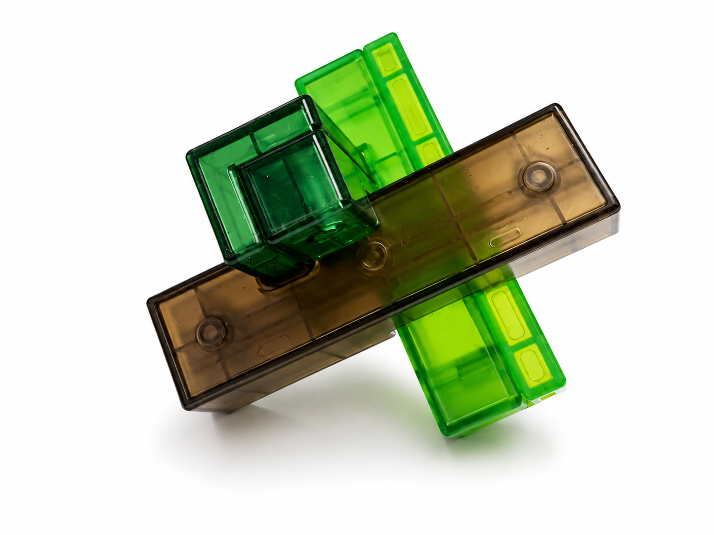 Puzzles de Ingenio 3D Transparentes