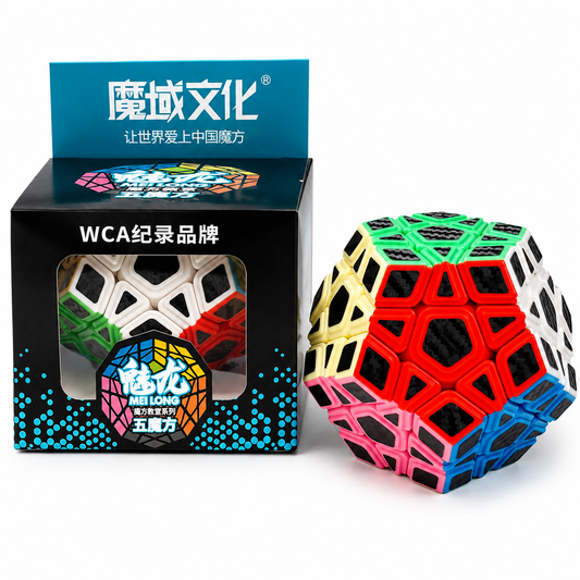 Megaminx Fibra de Carbono MeiLong