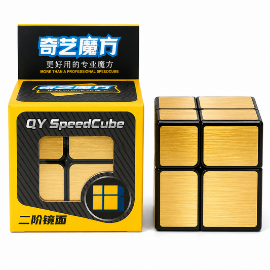 Cubo Mirror 2x2 Dorado