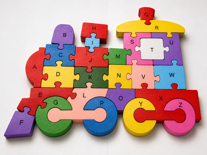 Puzzles letras y numeros